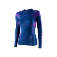 Brubeck Ls15690 Sieviešu sporta krekls Dry džinsa violeta L Bluza damska jeansowy/fioletowy