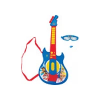 Lexibook Paw Patrol elektroniskā apgaismojuma ģitāra ar brilles formas mikrofonu Elektroniczna Gitara mikrofonem