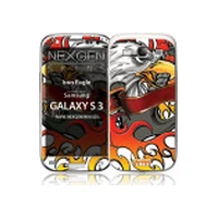 Nexgen Skins apvalku komplekts korpusam ar 3D efektu Samsung Galaxy S Iii Iron Eagle universāls Zestaw na efektem uniwersalny