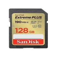 Sandisk Extreme Plus Sdxc karte Sdsdxwa-128G-Gncin Karta Gb Class Uhs-I/U3 V30