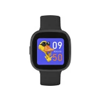 Garett Kids Fit viedpulkstenis melns Black Smartwatch Czarny