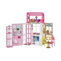 Mattel Barbie  kompaktā leļļu māja Hcd47 Barbie Kompaktowy domek dla lalek