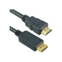 Mcab Displayport  Hdmi kabelis melns 7003468 Kabel Displayport 3M czarny