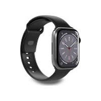 Puro Icon Apple Watch 4/5/6/7/Se/8/Ultra Band S/M M/L Melns Pasek 44/45/49Mms/M Black