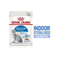 Royal Canin Indoor Sterilized Jelly paciņa 12X85G Sterilised saszetka