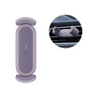 Baseus Steel Cannon 2 viedtālruņa turētājs ventilācijas grilam violets Sugp000005 Uchwyt do smartfona na fioletowy