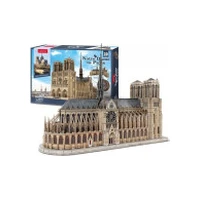 Cubicfun 3D Puzzle Notre-Dame 293 elementi Katedra Notre Dame elementy