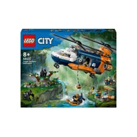 Lego City Jungle Explorer bāzes helikopters 60437 Helikopter badaczy bazie
