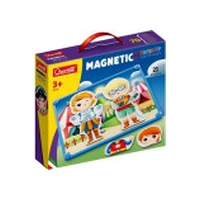 Quercetti Magnetic Puzzle 21 Dress Up Carnival Magnetyczne