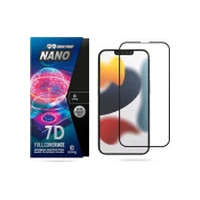Crong 7D nano elastīgais stikls  neplīstošs 9H hibrīdstikls visam ekrānam Nano Flexible Glass hybrydowe na ekran iPhone Pro