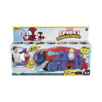 Hasbro Marvel Spidey un viņa apbrīnojamie draugi 2-In-1 Spider Caterpillar rotaļu transportlīdzeklis And His Amazing Friends Toy Vehicle