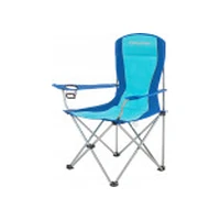 King Camp Saliekamais kempings Makšķerēšanas krēsls Blue Turystyczne Kempingowe