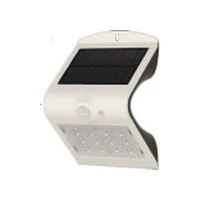 Orno Siloe Led sienas lampa 1.5W. saules ar kustības sensoru 120 grādi. 190Lm. Ip65. 4000K. 1200Mah. dubultā gaismas avots. balts. Kinkiet solarna czujnikiem ruchu 120St. bia.AD-SL-6083WLR4