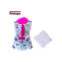 Petstages Unicorn Cuddle Pal Mājīga rotaļlieta kaķim Przytulanka dla kota