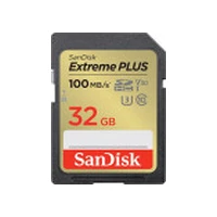 Sandisk karte Sdhc 32 Gb Extreme Plus 100 Mb/S. 10. klase. Uhs-I U3 V30 Karta karta 32Gb Mb/S Class