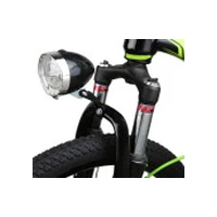 Aptel priekšējais velosipēda lukturis Retro 3Xled melns hroms Zd14A Przednia Lampka Rowerowa czarny chrom
