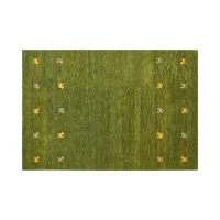 Beliani vilnas paklājs 160 x 230 cm Zaļš Yulafi Lumarko Dywan zielony