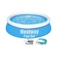 Bestway paplašināms baseina ātrais komplekts 183 cm 57392 Basen rozporowy Fast Set 183Cm