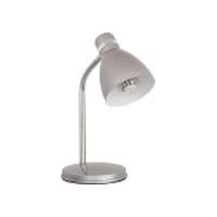 Kanlux Zara galda lampa sudraba 07560 Lampka biurkowa srebrna