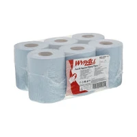 Kimberly-Clark Wypall Reach  higiēniski papīra dvieļi rullī ar centrālo attīšanas ierīci  zils Reach Higieniczne papierowe rolce centralnym odwijaniem Niebieskie