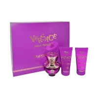 Versace Komplekts Dylan Purple W Edp/S Parfimēts Vannas Un Dušas Gels Ķermeņa Losjons 50Ml Set Perfumed BathShower Gel Body Lotion