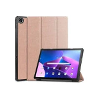 Tech-Protect Smartcase Lenovo Tab M10 Plus 10.6 3Rd Gen Rose Gold planšetdatora futrālis Etui na tablet