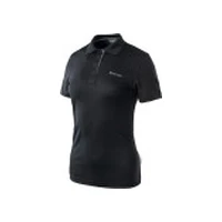 Hi-Tec Polo T-Krekls Lady Site Black/Sidraba M T-Shirt Black/Silver
