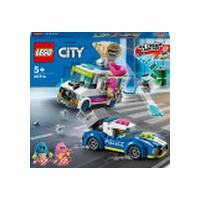 Lego City policijas vajāšana pēc saldējuma furgona 60314 Policyjny za lodami