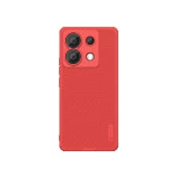 Nillkin Super Frosted Shield Pro futrālis Xiaomi Redmi Note 13 5G Poco X6 sarkans Etui do czerwone