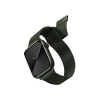 Uniq pasek Dante Apple Watch Series 4/5/6/7/Se 38/40/41Mm. Nerūsējošais tērauds zielons/zaļš Stainless Steel zielony/green
