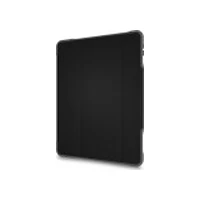 Ustm Stm Dux Plus Duo planšetdatora korpusa aizsargvāciņš iPad 10.2 2020 7Gen. 2019 Melns Etui na tablet ochronne do 8Gen. Black