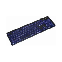 Gembird Keyboard Multimedia Usb Eng/Black Kb-Uml3-02 tastatūra Klawiatura