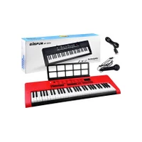 Jokomisiada Big Keyboard Organ 61 taustiņi mikrofons In0140 Organy klawiszy mikrofon