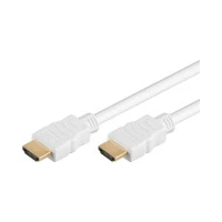 Premiumcord Hdmi High Speed  Ethernet kabelis. balti. zelta savienotāji. 10 m Kabel konektory. 10M
