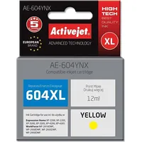 Activejet Ae-604Ynx printer ink for Epson Replacement 604Xl C13T10H44010 yield 350 pages 12 ml Supreme yellow