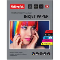 Activejet Ap4-200G20 photo paper for ink printers A4 20 pcs