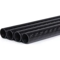 Alphacool Carbon Hardtube 13Mm 4X 80Cm, tube Black, set of 4 18657