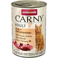 Animonda Cat Carny Adult Turkey with chicken liver - wet cat food 400G Art498915