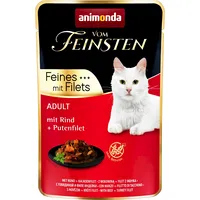 Animonda vom Feinsten Beef, turkey fillet - wet cat food 85 g Art538238