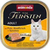 Animonda Vom Feinsten Classic Cat with Turkey, Beef Meat, Carrots 100G Art498877