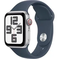 Apple Smartwatch Watch Se Oled 40 mm Cyfrowy 324 x 394 px Ekran dotykowy 4G Srebrny Wi-Fi Gps Mrgm3Qf/A