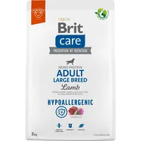Brit Care Hypoallergenic Adult Large Breed Lamb - dry dog food 3 kg 100-172221