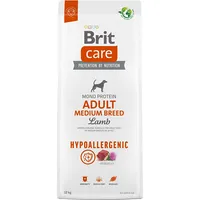 Brit Care Hypoallergenic Adult Medium Breed Lamb - dry dog food 12 kg 100-172216