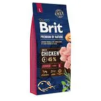 Brit Premium by Nature Junior L Puppy Chicken 15 kg Art281480