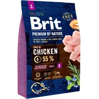 Brit Premium By Nature Junior S Small 3Kg Vat011725