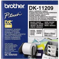 Brother taśma Dk-11209 Black on white Dk11209