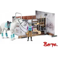 Bruder Figurka bworld horse stable - 62506