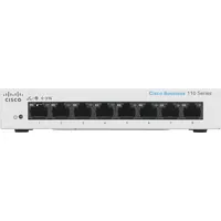 Cisco Cbs110 Unmanaged L2 Gigabit Ethernet 10/100/1000 Grey Cbs110-8T-D-Eu