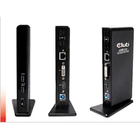 Club 3D Club3D Usb Gen1 Type A Dual Display  Hdmi and Dvi Displaylink Docking Station Csv-3242Hd
