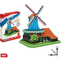 Dante Puzzle 3D duży zestaw Wiatrak Holenderski - 306-20219